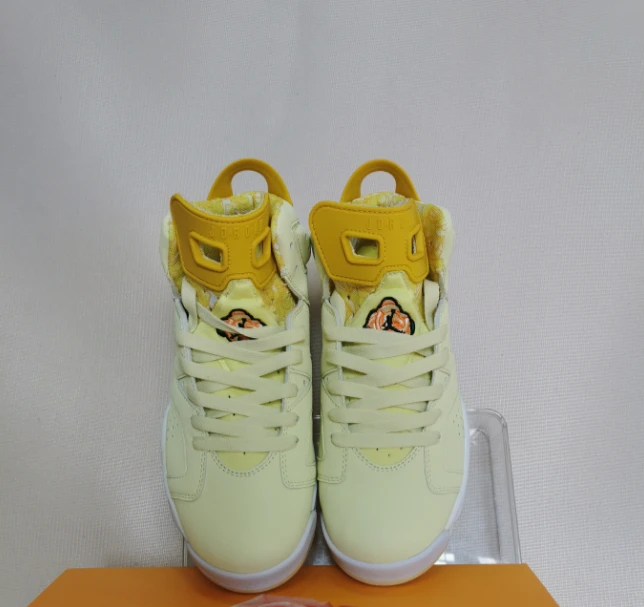 Air Jordan 6 Retro Dynamic Yellow Floral by Air Jordan