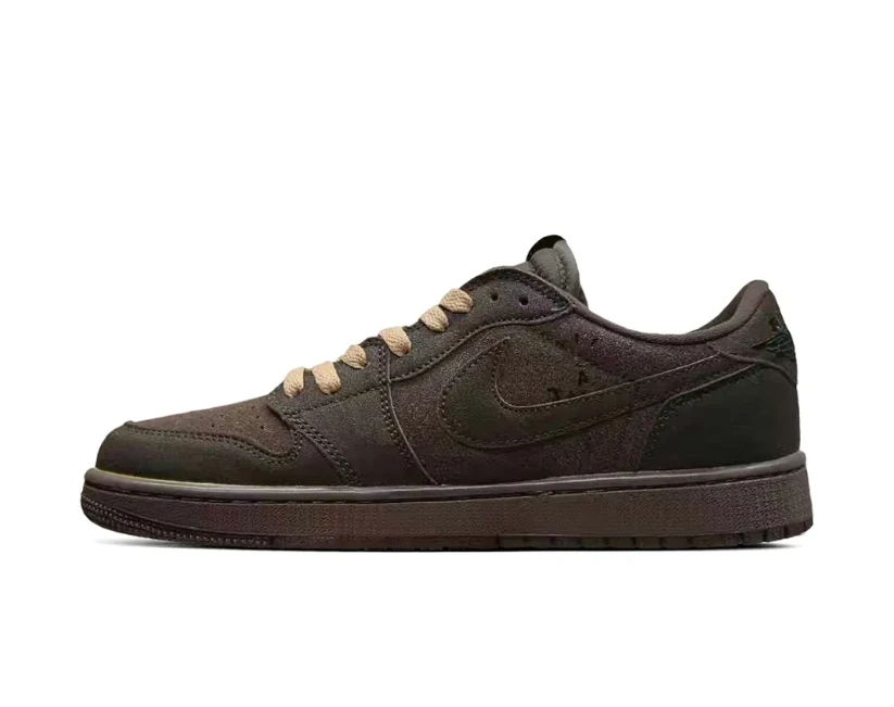 Travis Scott x AJ1 Low “Velvet Brown” Shoes Sneakers by Air Jordan