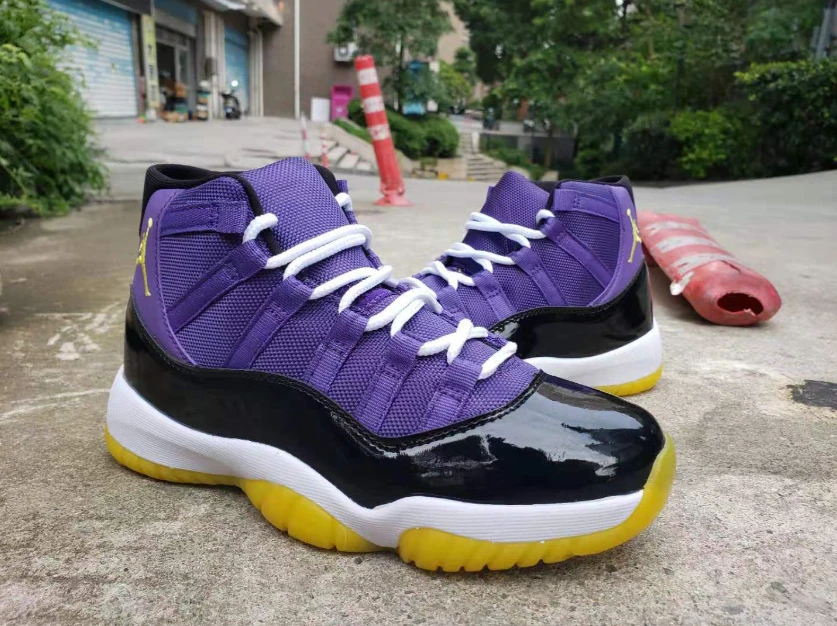 Air Jordan 11 Concord Lakers by Air Jordan