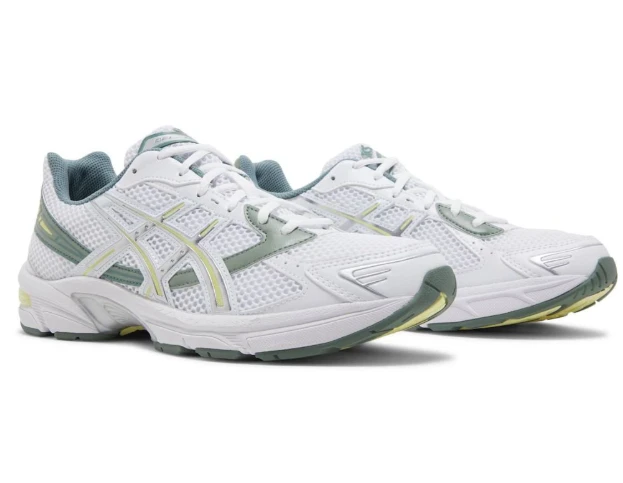 Asics Gel 1130 White Jade Yellow 1201A256-111 by Air Jordan