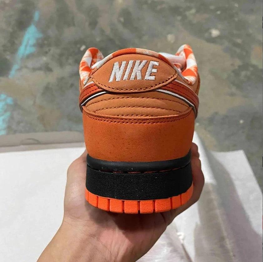 Nike SB Dunk Low Concepts Orange Lobster Shoes Sneakers by Air Jordan