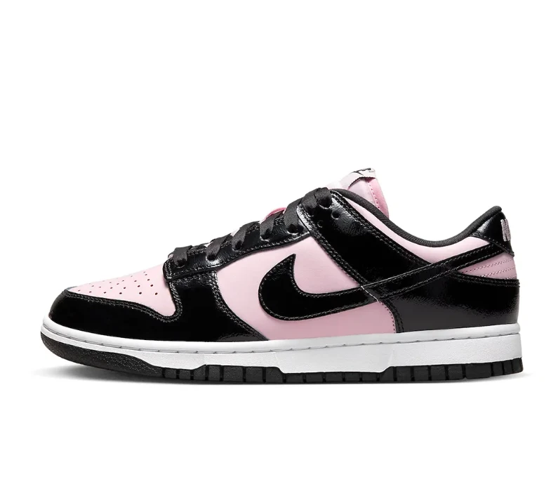 Dunk Low Pink Foam Black Pink Panda Shoes Sneakers by Air Jordan