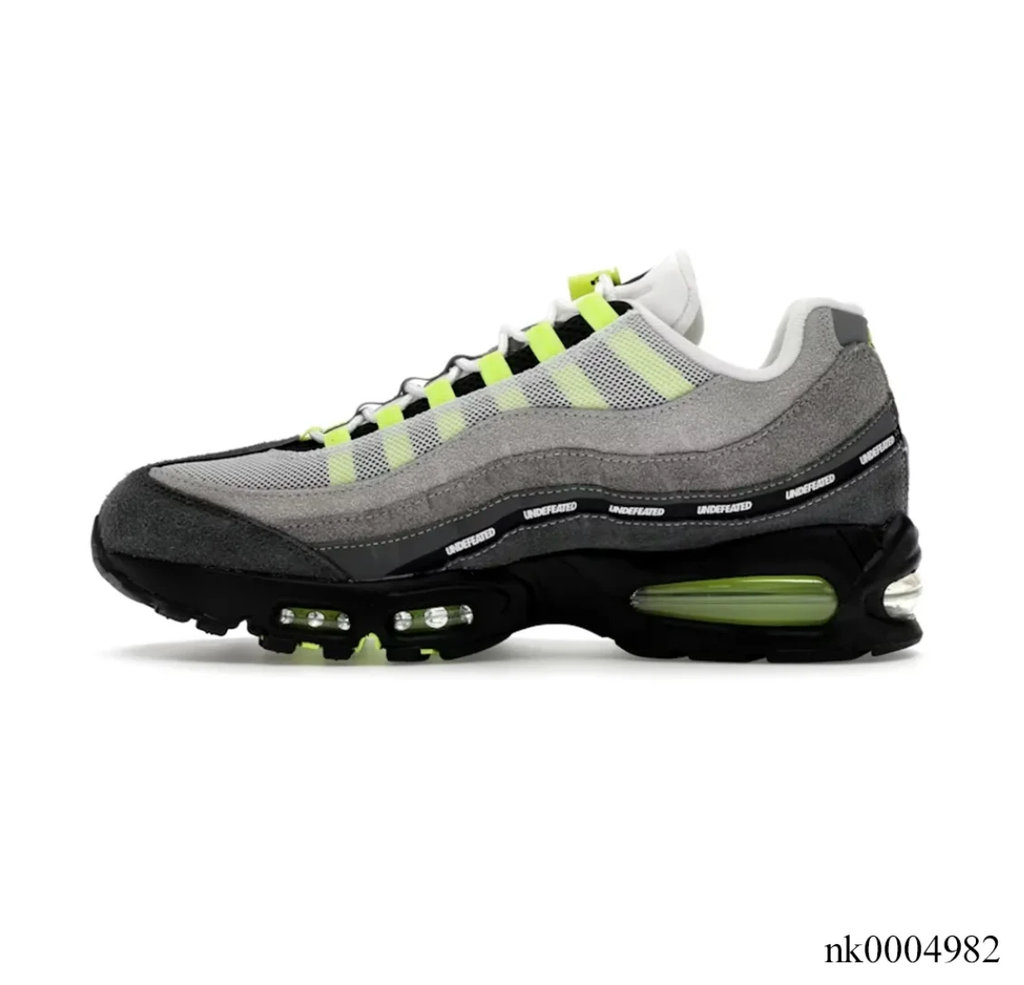 Undefeated x AM 95 Geo NYC Neon Shoes Sneakers by Air Jordan