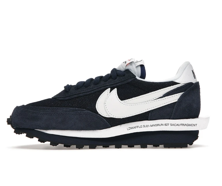 LD Waffle SF sacai Fragment Blue Void Shoes Sneakers by Air Jordan
