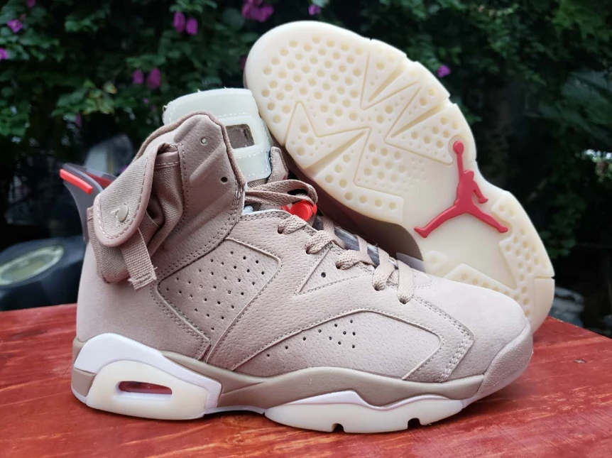 Travis Scott X Air Jordan 6 “British Khaki” by Air Jordan