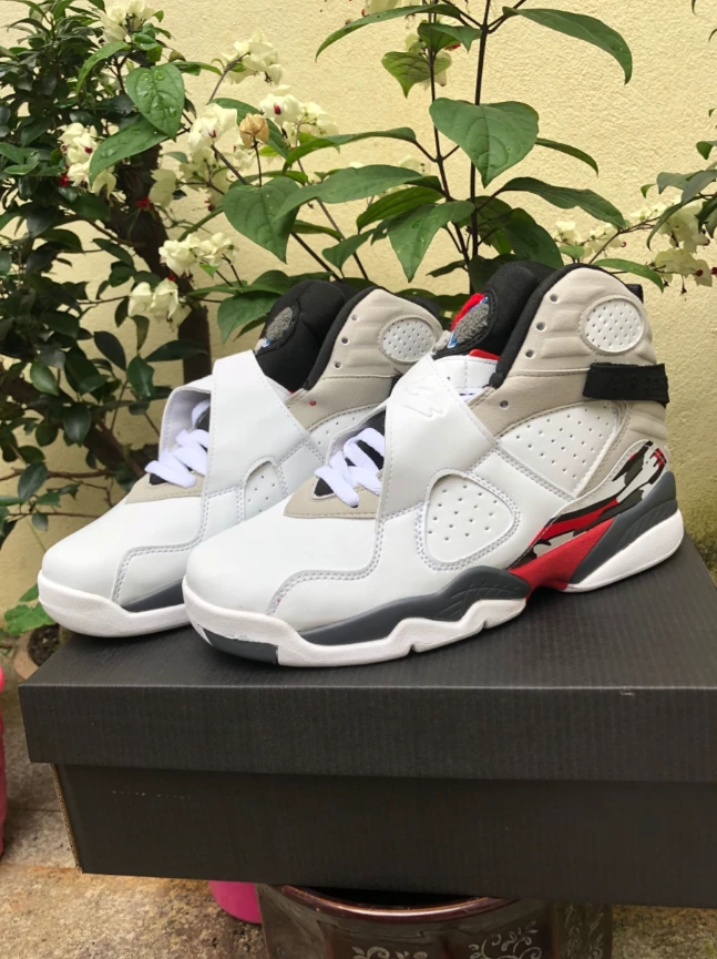 Air Jordan 8 Retro Bugs Bunny White Black Red by Air Jordan