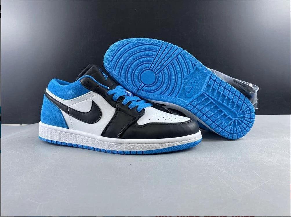 Air Jordan 1 Low Laser Blue Shoes Sneakers by Air Jordan