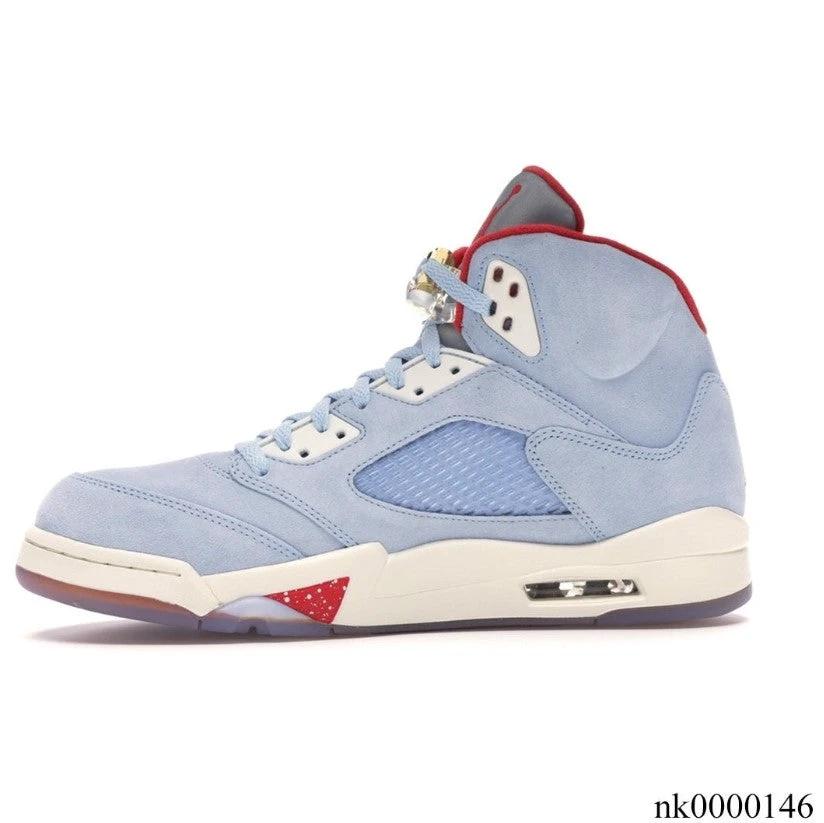 Air Jordan 5 Retro Trophy Room Ice Blue Shoes Sneakers by Air Jordan