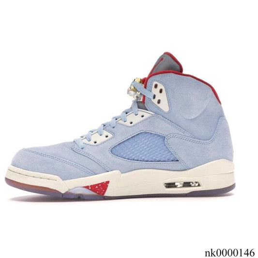 Air Jordan 5 Retro Trophy Room Ice Blue Shoes Sneakers by Air Jordan