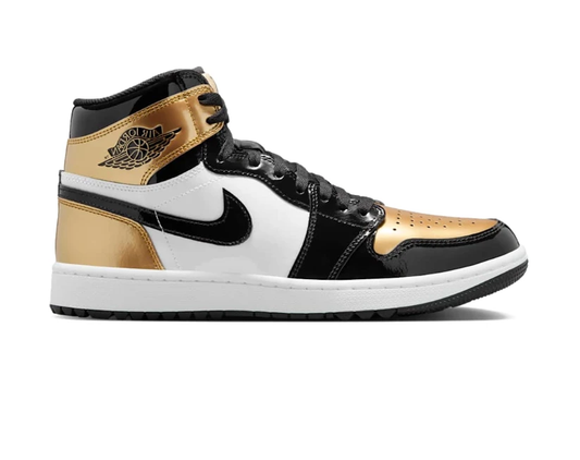 Air Jordan 1 High Gold Toe Shoes Sneakers by Air Jordan