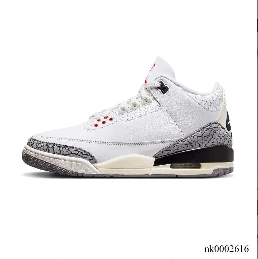Air Jordan 3 Retro White Cement Reimagined Shoes Sneakers by Air Jordan
