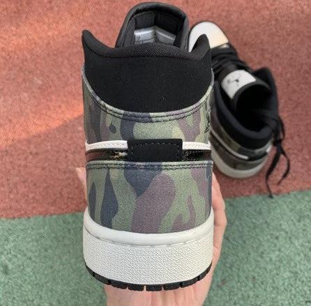 Air Jordan 1 Mid Camo Colorway by Air Jordan