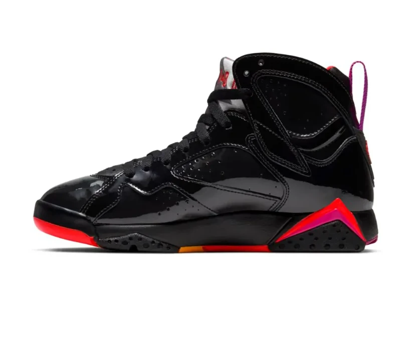 AJ 7 Black Gloss Shoes Sneakers by Air Jordan