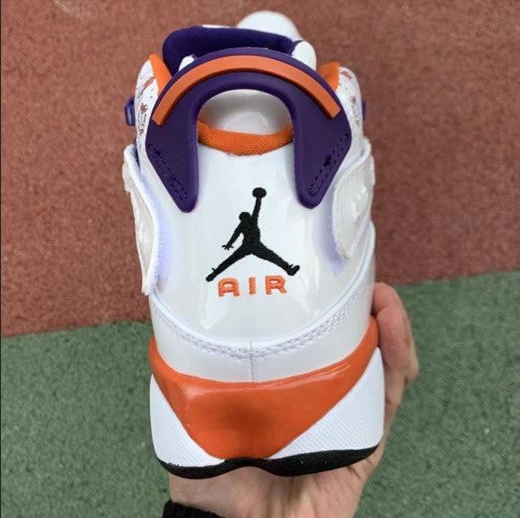 Air Jordan 6 Rings Crowns White Orange by Air Jordan