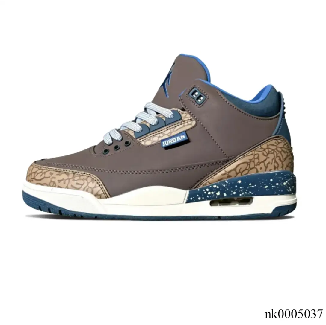 Air Jordan 3 Retro Olive Grey Shoes Sneakers by Air Jordan