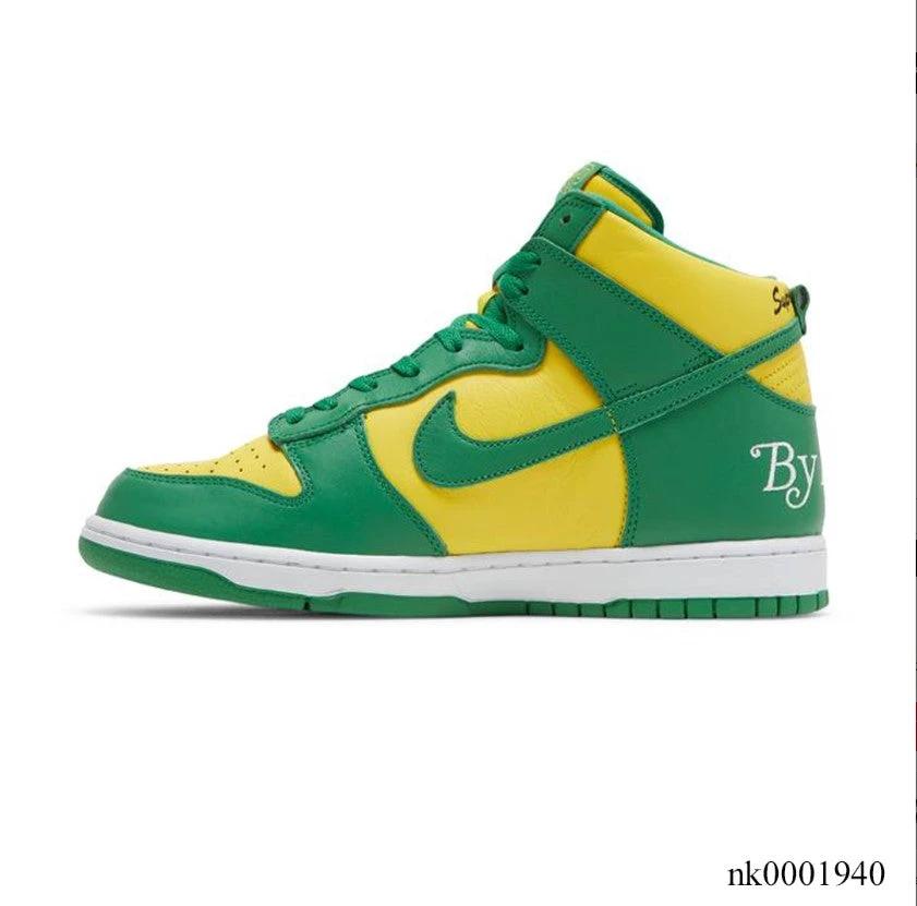 Nike SB Dunk High Supreme By Any Means Brazil Shoes Sneakers by Air Jordan