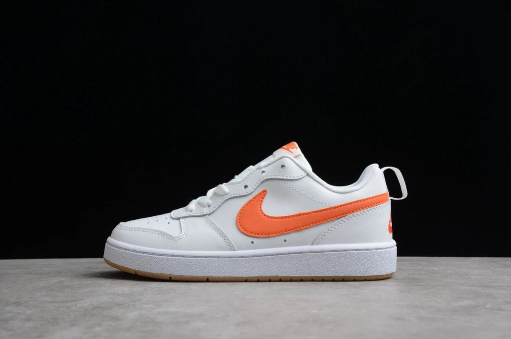 NK Court Borough Low 2 GS 'White Orange' by Air Jordan