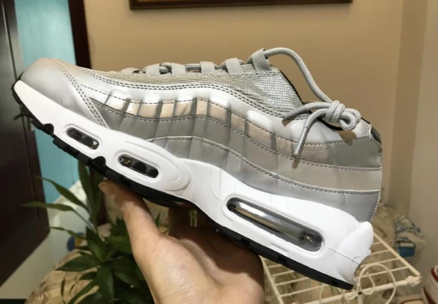 AM 95 Silver Bullet Shoes Sneakers by Air Jordan
