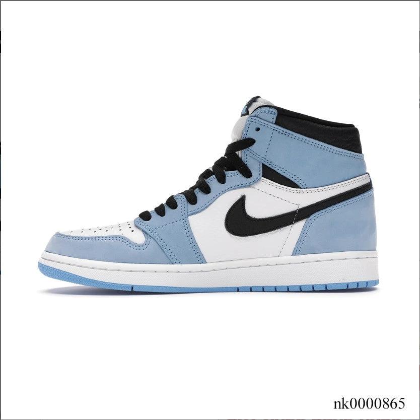 Air Jordan 1 Retro High White University Blue Black Shoes Sneakers by Air Jordan