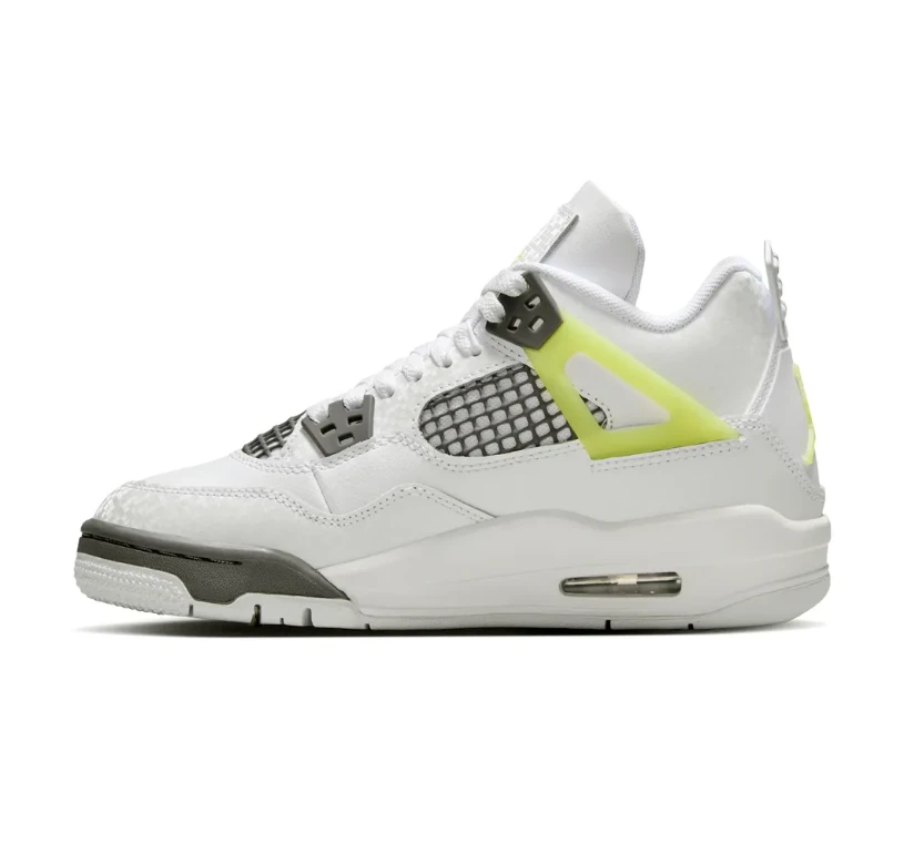 Air Jordan 4 Light Lemon Twist Shoes Sneakers by Air Jordan