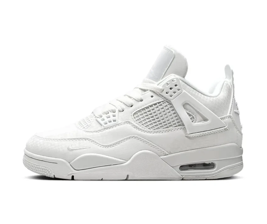 Nigel Sylvester x Air Jordan 4 White Mamba Shoes Sneakers by Air Jordan