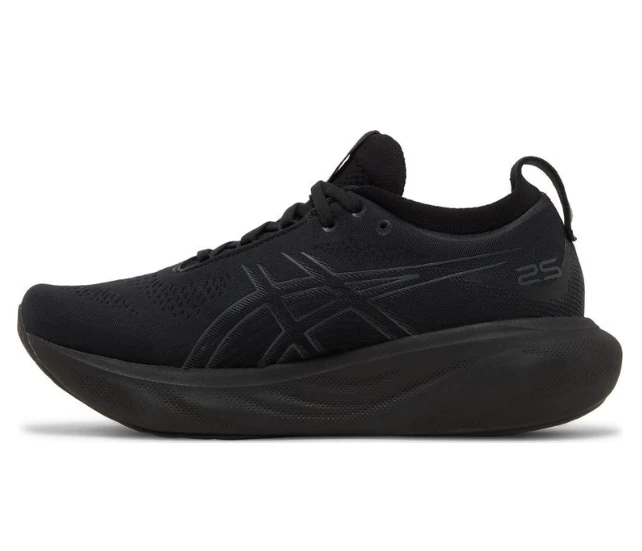 Asics Gel Nimbus 25 Triple Black 1011B547-002 by Air Jordan