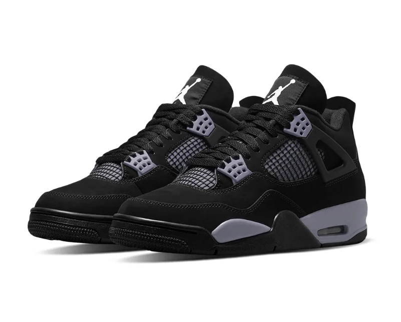 Air Jordan 4 Grey Thunder Shoes Sneakers by Air Jordan