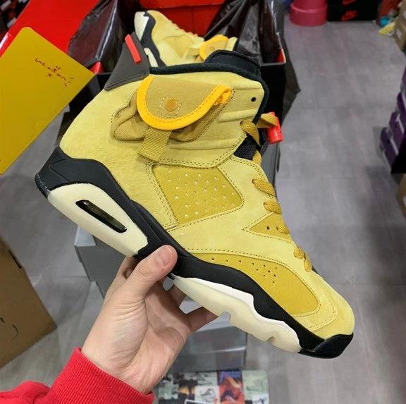 Air Jordan 6 x Travis Scott Light Yellow by Air Jordan