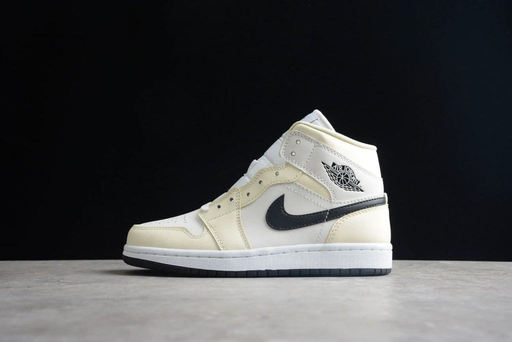 Air Jordan 1 Mid Milk Coconut Cream by Air Jordan