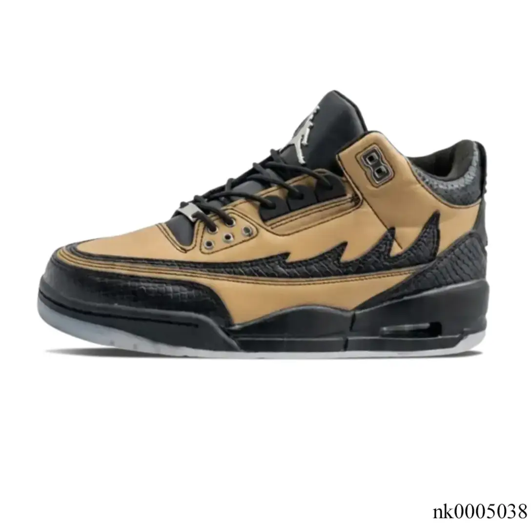 Air Jordan 3 Retro El Vuelo Black Sample Shoes Sneakers by Air Jordan