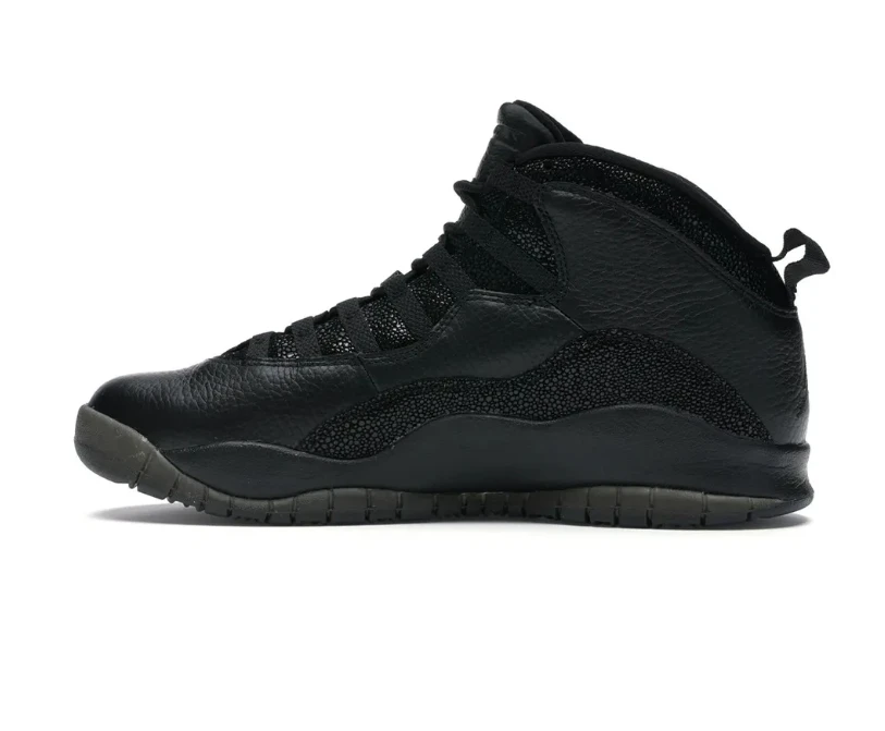 AJ 10 Retro Drake OVO Black Shoes Sneakers by Air Jordan