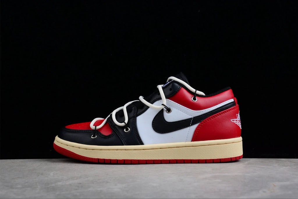 Air Jordan 1 Low Bred Toe by Air Jordan