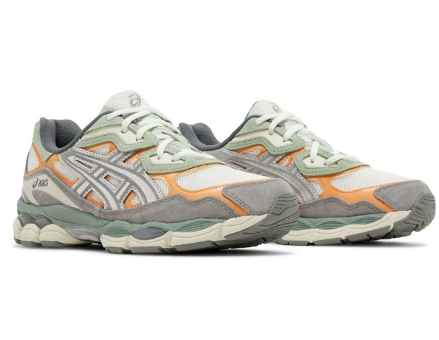Asics Gel NYC Cream Clay Grey 1203A383-102 by Air Jordan