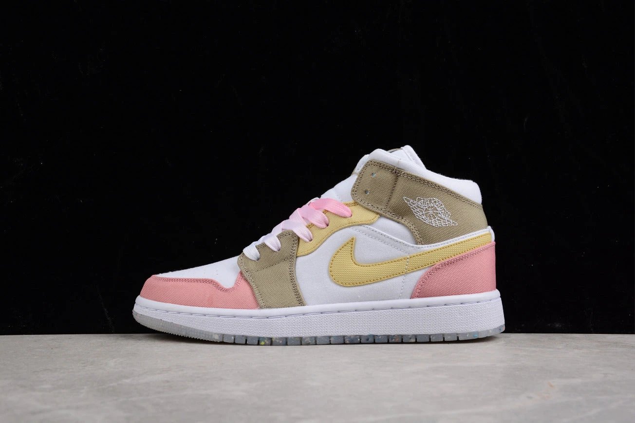 Air Jordan 1 Mid GS Vinvid Green by Air Jordan