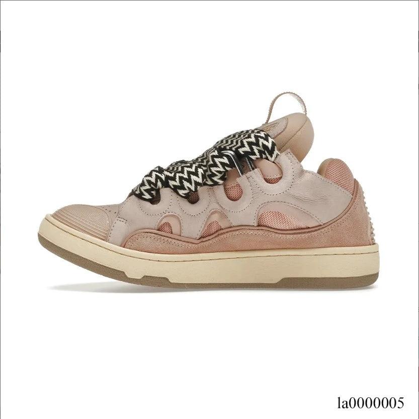 Lanvin Leather Curb Pink Shoes Sneakers – la0000005 by Air Jordan
