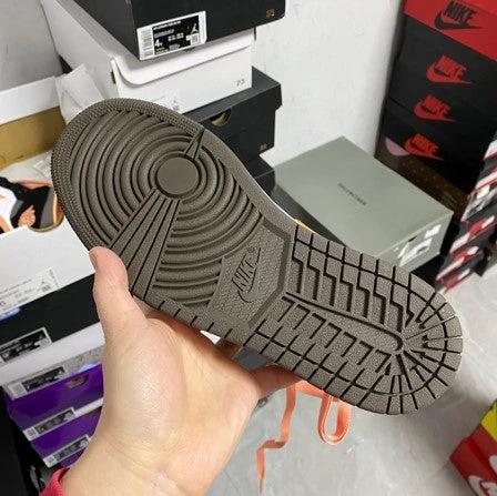 Air Jordan 1 Mid Black Pink Peach by Air Jordan