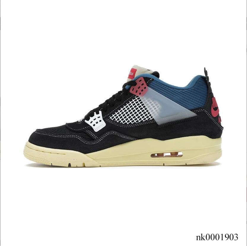 Air Jordan 4 Retro Union Off Noir Shoes Sneakers by Air Jordan