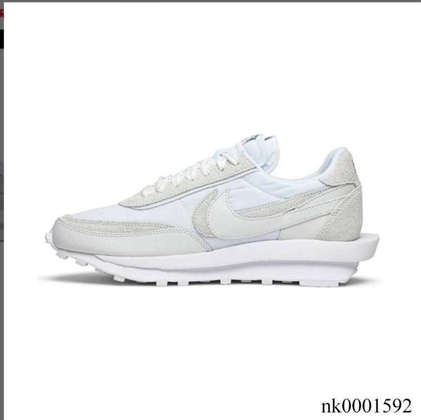 Sacai x LDWaffle White Nylon Shoes Sneakers by Air Jordan