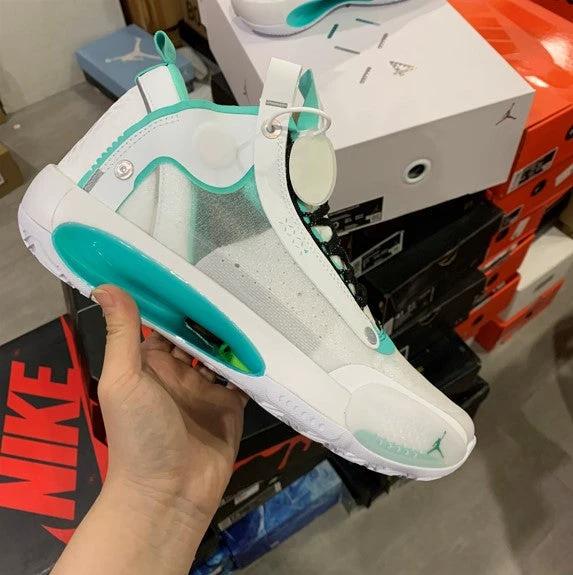 Air Jordan 34 Leopard White Mint by Air Jordan
