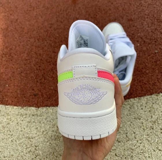 Air Jordan 1 Low GS Four-Color Mandarin Duck by Air Jordan