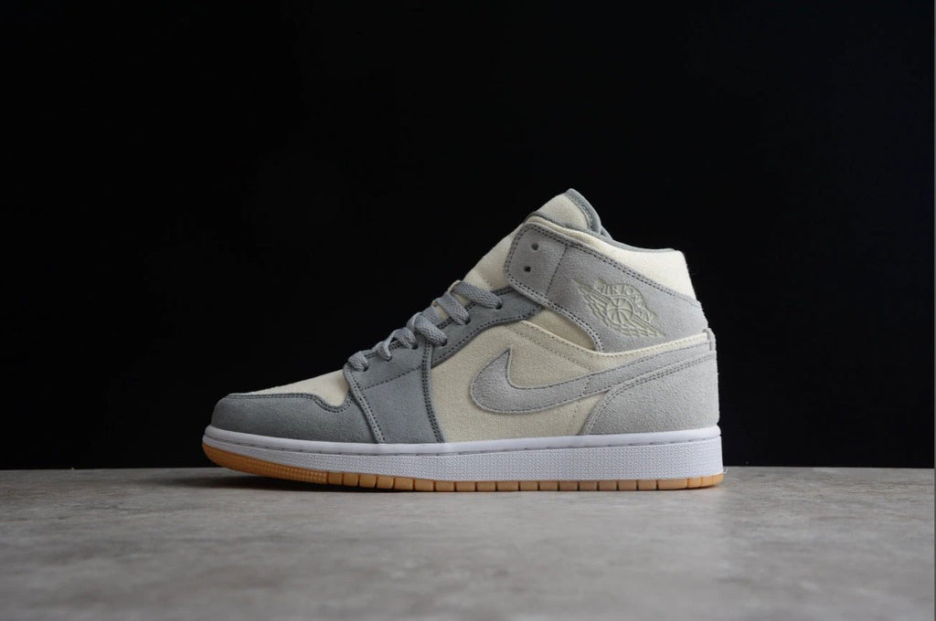 Air Jordan 1 Mid SE Coconut Milk Particle Grey by Air Jordan