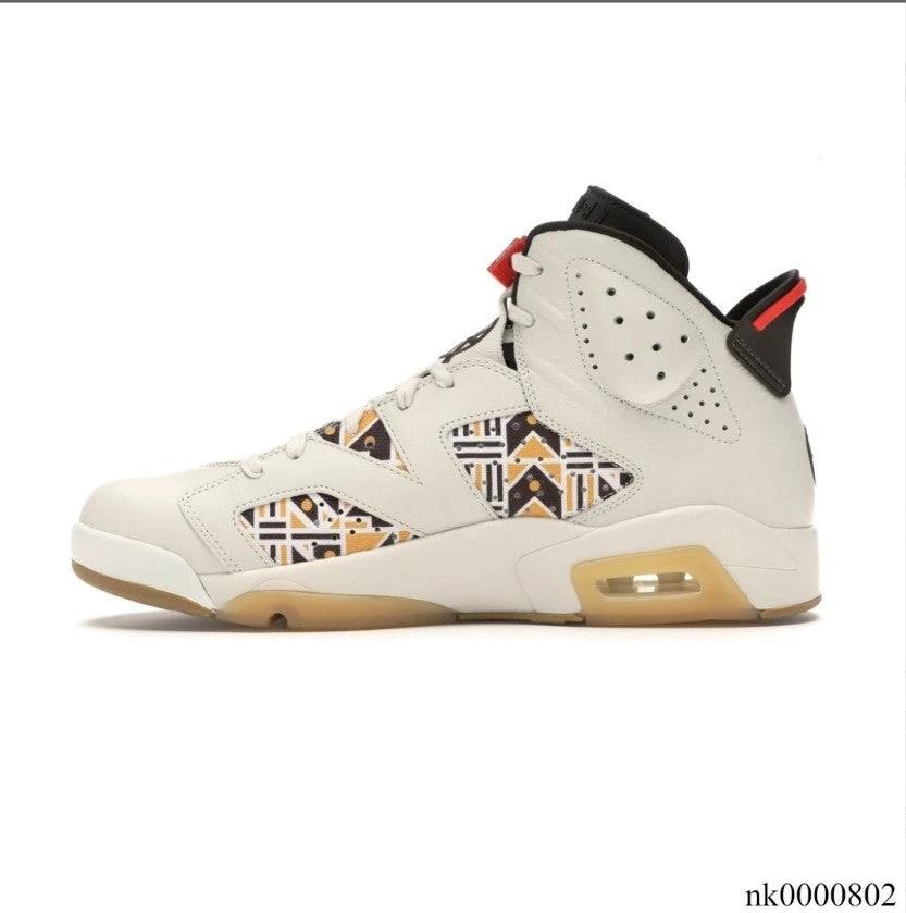 Air Jordan 6 Retro Quai54 Sail Brown (2020) Shoes Sneakers by Air Jordan