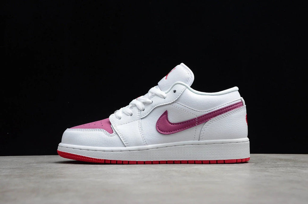 Air Jordan 1 Low Pink Purple White Valentine's Day by Air Jordan