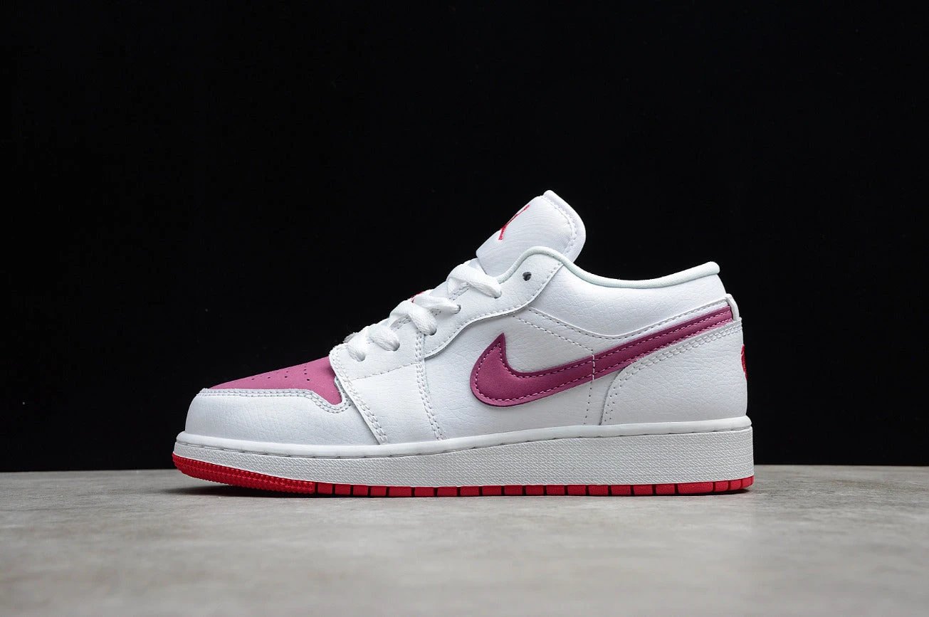 Air Jordan 1 Low Pink Purple White Valentine's Day by Air Jordan