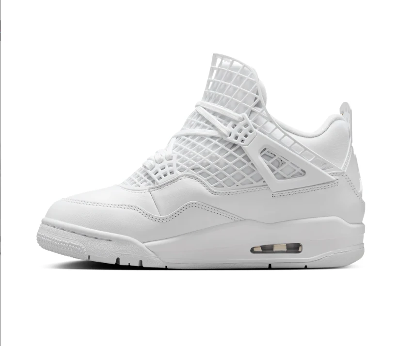 Air Jordan 4 NET White Shoes Sneakers by Air Jordan
