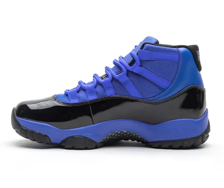 Air Jordan 11 Royal Blue And Black Shoes Sneakers by Air Jordan