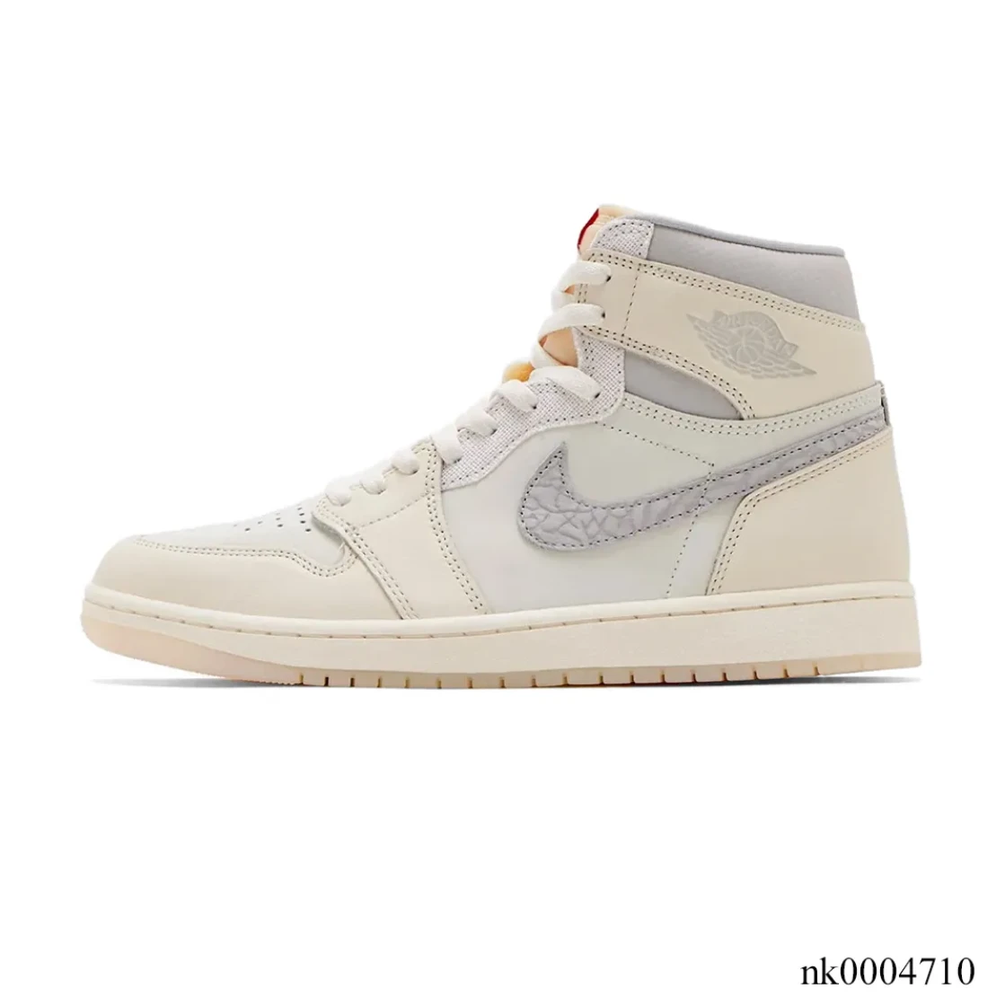 Air Jordan 1 High OG Sail Elephant Print Shoes Sneakers by Air Jordan