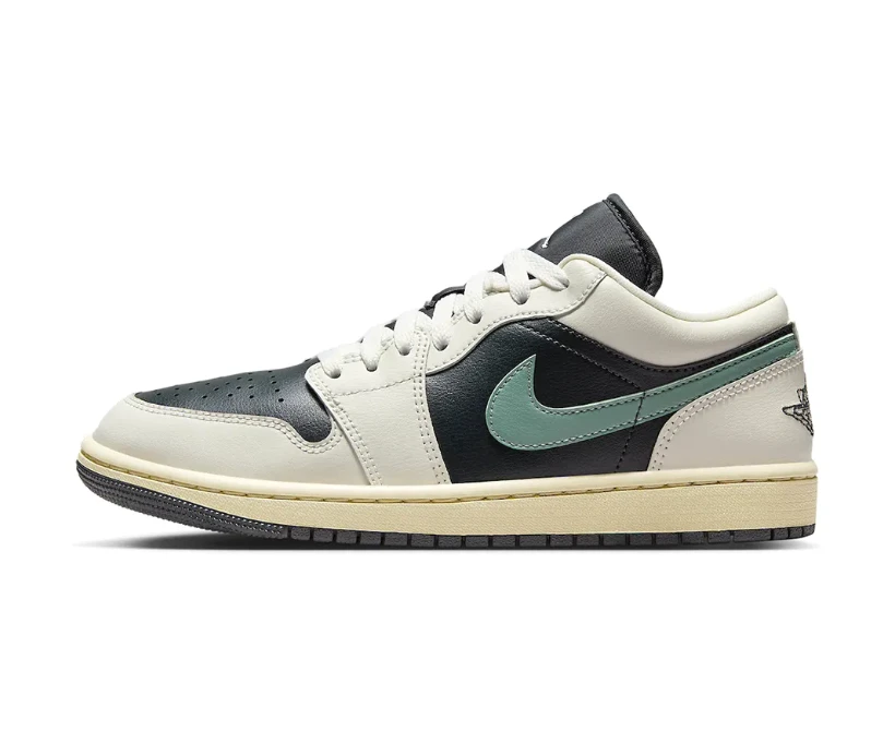 AJ 1 Low Jade Smoke Shoes Sneakers by Air Jordan
