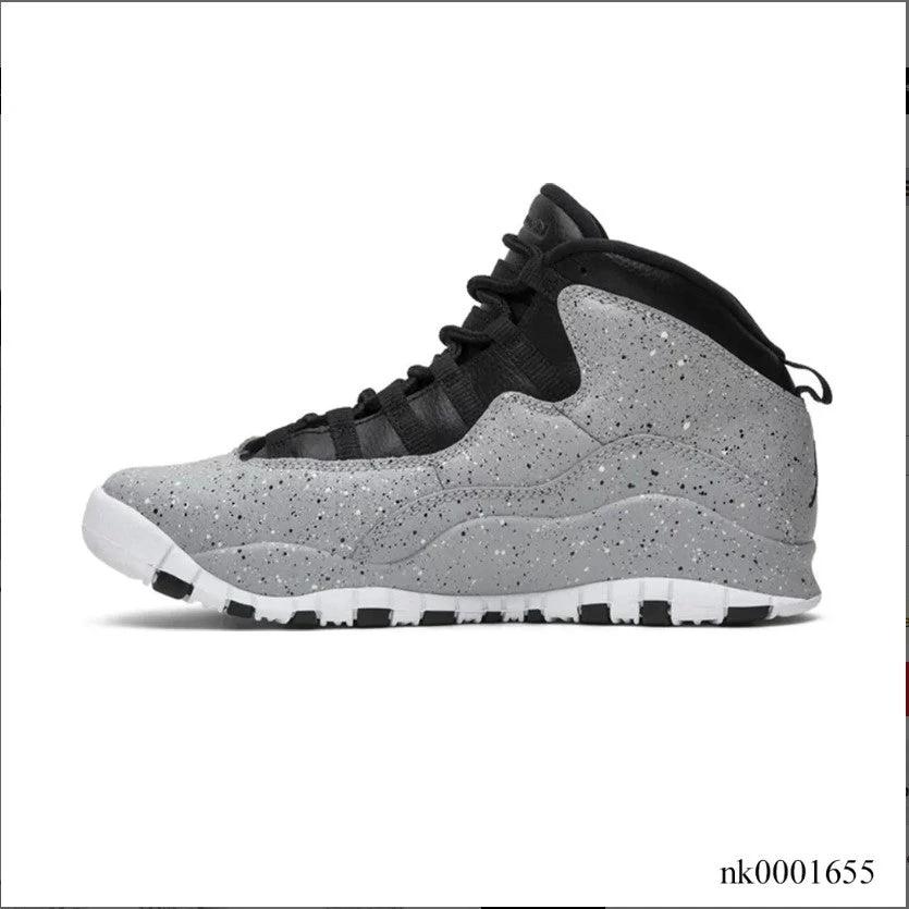 Air Jordan 10 Cement Shoes Sneakers by Air Jordan