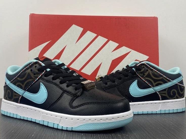 Dunk Low Barber Shop Black Shoes Sneakers by Air Jordan